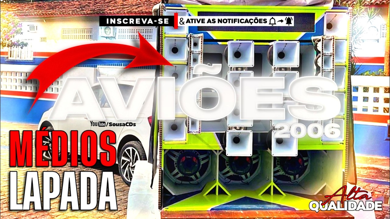 BAÚ AVIÕES DO FORRÓ 2006 | SELEÇÃO AS MELHORES | MÉDIOS LAPADA | ALTA QUALIDADE