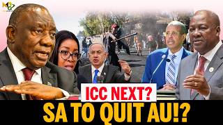 South Africa to Quit African Union?, AU JOINS Ghana & Nigeria! South Africa PANICS Over ICC Call?