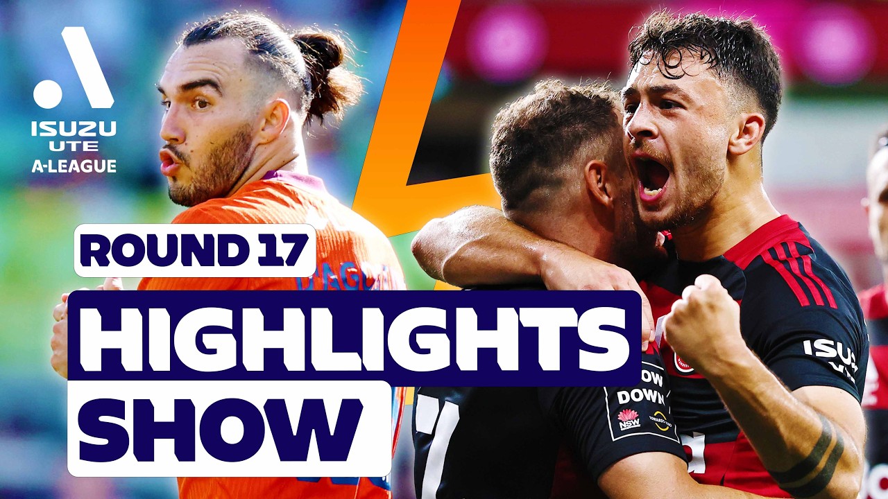 JETS MAKE IT SEVEN IN A ROW | Isuzu UTE A-League Highlights Show Round 17
