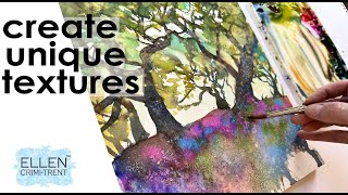 How to create Unique Watercolor Textures