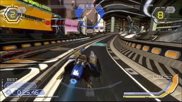 wipEout HD - Meltdown: Single Race, Metropia, Phantom