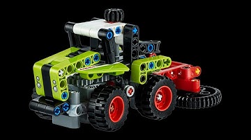 Mini Claas Xerion Unboxing | Lego Technic