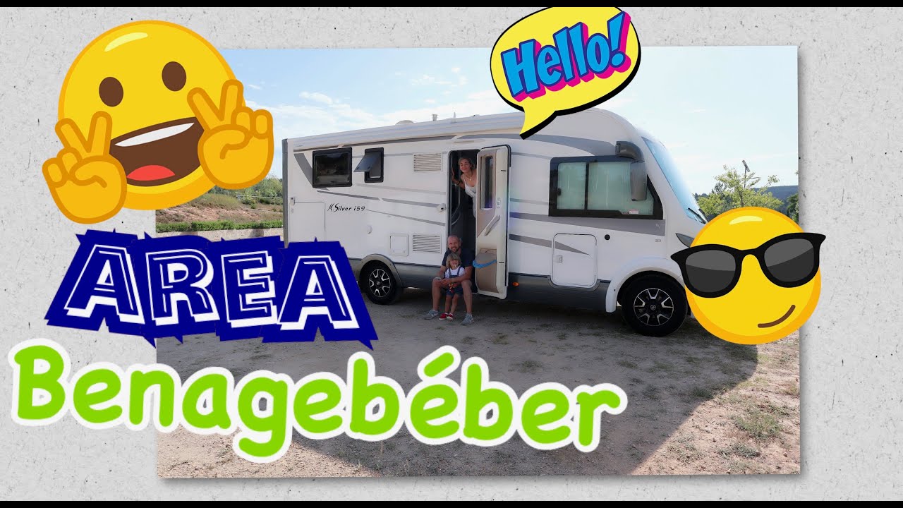 salida express al área de benagéber en Autocaravana