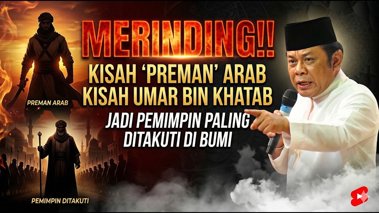 MERINDING! Kisah 'Preman' Arab Kisah Umar Bin Khatab Jadi Pemimpin Paling Ditakuti di Bumi