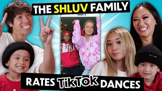 JustMaiko & The Shluv Family Rate & Recreate Popular TikTok Dances | React