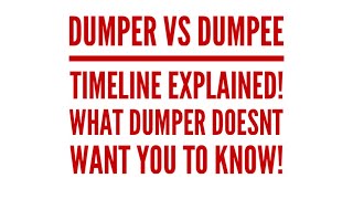 DUMPER vs DUMPEE Timeline . Why this timeline brings your EX BACK -LEARN  WHAT TO DO #nocontact