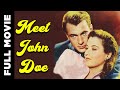 Meet John Doe | American Comedy Drama Movie | Gary Cooper, Barbara Stanwyck