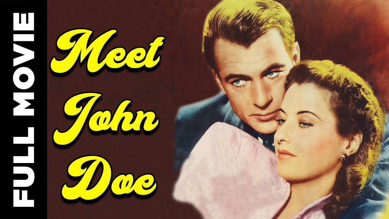 Meet John Doe   American Comedy Drama Movie   Gary Cooper  Barbara Stanwyck
