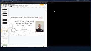 Hyperledger Fabric (HLF) - How to use the Node.js SDK? :  Hyperledger Sweden Study Circle