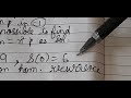 Non homogeneous recurrence relation with example