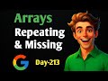 Repeating &amp; missing element | Array - Hard | Strivers A-Z DSA