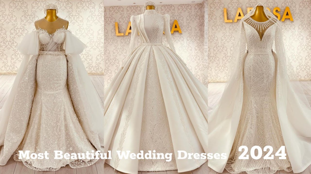 Beautiful wedding gown, Women's Fashion, Dresses & Sets, Evening dresses &  gowns on Carousell