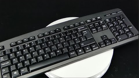 Accuratus 201 - USB Slim Full Size Keyboard with Durable Design
