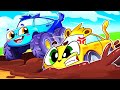 My name is jeepy   monster police truck  kids songs by baby cars