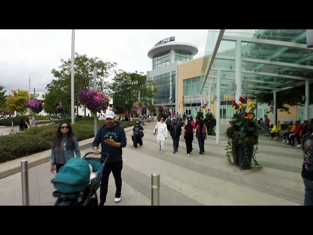 4K] Mississauga City Walking Tour  Square One Shopping Mall 