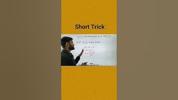 # Let F: R→ R be defined by f(x) = 3x-4. Then f-1(x) is: #mathstrick #shorttrick #youtubeshorts