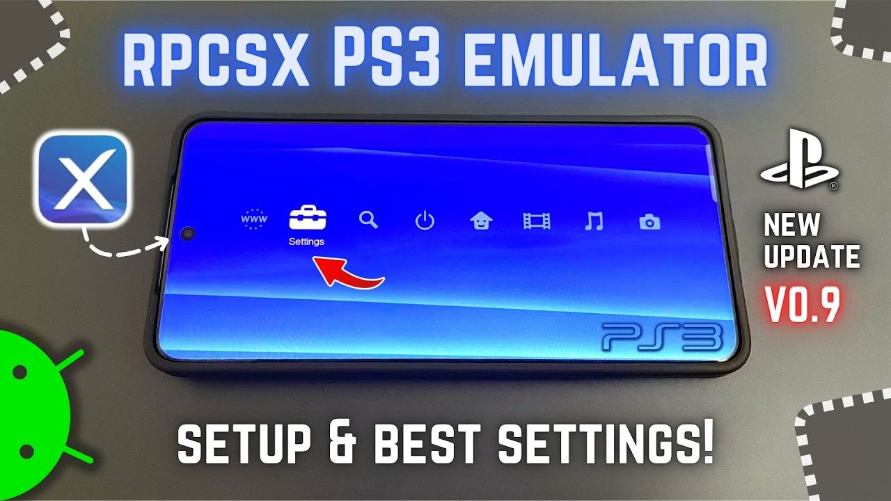 PS3 Emulator [RPCSX] on Android New UPDATE Fix - Setup & Best Settings ...