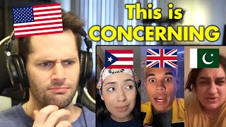 What's the Dumbest Thing an American Has Ever Said to You (American Reaction) | Part 3