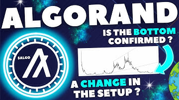 ALGORAND Is The BOTTOM Confirmed !? Algo, Elliott Wave, Fibonacci, Crypto Psychology