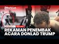 Terekaman Penembak Acara Donald Trump Beberapa Tembakan Dilepaskan