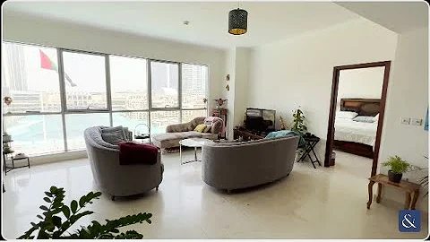 Amazing 3-BR with Burj Khalifa and Fountain views in Downtown Dubai