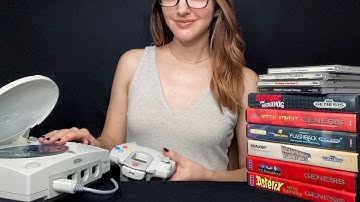 ASMR Game Shop l Soft Spoken, Customer Service, ASMR Video Games, Sega Genesis/Dreamcast
