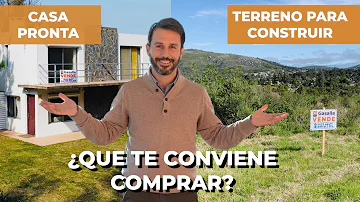 ¿Es más barato comprar un terreno y construir una casa?