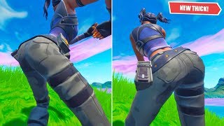 *NEW THICC* Crystal Skin WITH AWESOME HOT Dances! (Front and back Perspective)