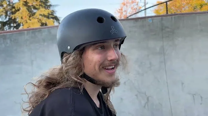 SKATEBOARDER Trying To Grind UPSIDE DOWN