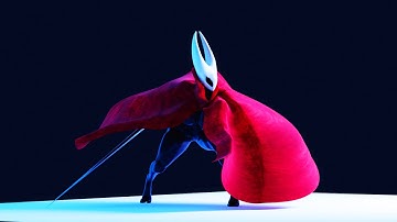 Hornet Attack Blender animation layout - SilkSong