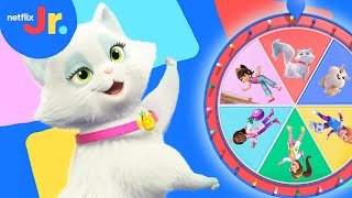 Mystery Wheel of Princess Power 👑 Netflix Jr