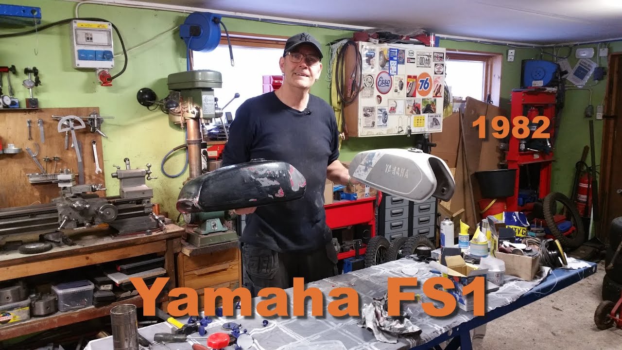 Yamaha fs1 1982 - Är det håI i bensintanken ? Del.12