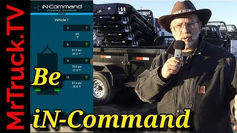 ASA iN-Command control systems. Controls dump, hydraulics, tire pressure,  battery, lights from app.