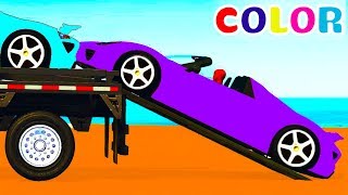 cartoon cars transportation spiderman