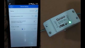 How to Firmware Upgrade Sonoff WiFi Smart Switch