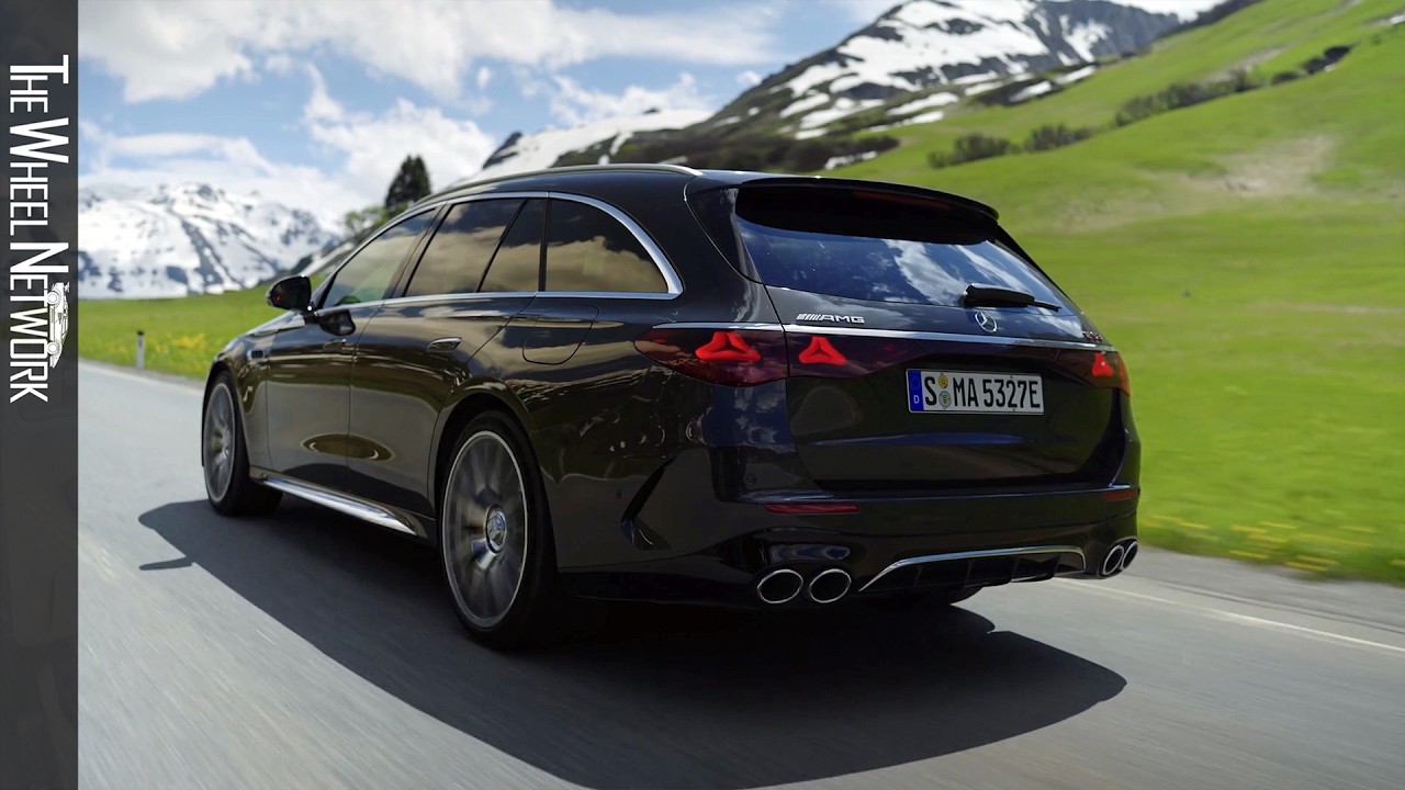 2025 Mercedes-AMG E53 Hybrid 4Matic+ Estate | Graphite Grey | Driving, Interior, Exterior