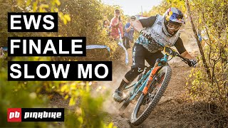 8 Minutes Of Slow Mo Enduro Racing from EWS Finale Ligure 2021