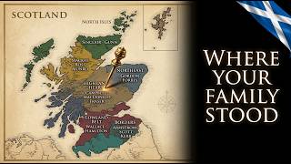 This Map Shows EXACTLY Where Your Scottish Family Came From