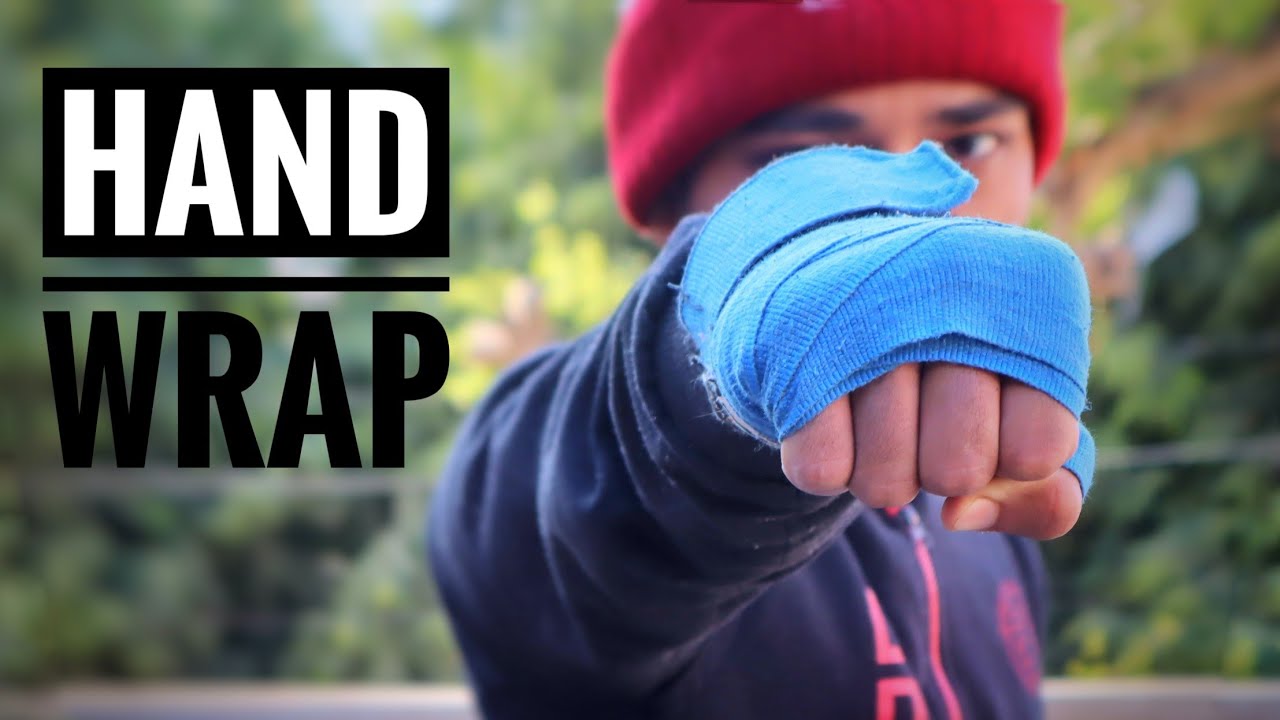 How To Wrap Hands for BOXING in Hindi Bandage Wrap YouTube