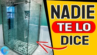 How to INSTALL TEMPERED GLASS Doors for MODERN Bathrooms  / Modern Glass Shower Doors 10 minutes