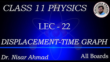Displacement time graph class 11 physics | Graphical analysis of motion