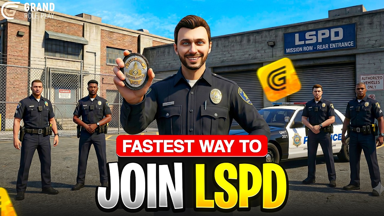 Join Lspd Sticker How to Join Lspd fastest Method in 2026 (Grand RP 2026 Guide) - YouTube