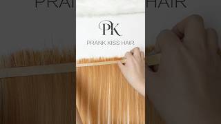 Tape in weft hair extension DIY