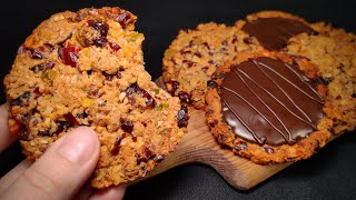 I don't eat sugar! Healthy cookies without added sugar or gluten! Energy dessert recipe!