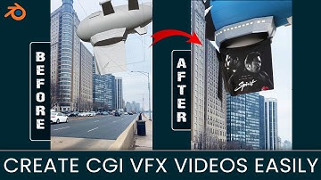 Creating CGI Ads and VFX videos in Blender is Easy | Blender tutorial