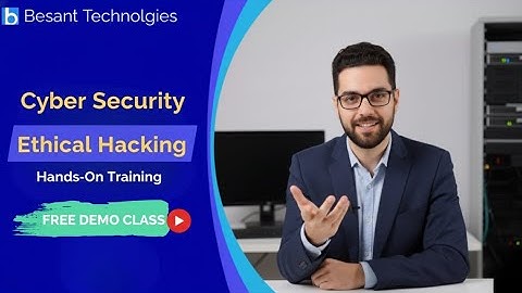 Cyber Security & Ethical Hacking Demo Class | Beginner Introduction | Besant Technologies