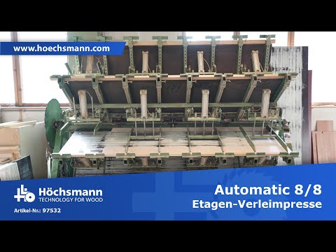 Etagen-Verleimpresse Automatic 8/8 (Höchsmann Klipphausen)