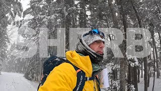 Tuckerman Ravine, NH — Skiing the Sherburne Trail