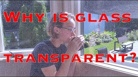 Clear Truth of Glass (Why is glass transparent?) |ScienceWithElla|