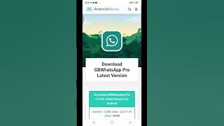 how to download GB whatsapp pro